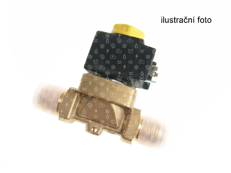 ventil solenoid Castel, NC, šroubovací 1/4